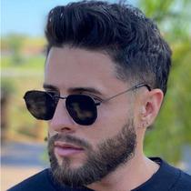 Óculos de sol hexagonal feminino masculino em metal com proteção uv400 retrô Óculos de sol hexagonal feminino masculino em metal com proteção uv400 retrô