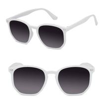 Óculos De Sol Hexagonal Feminino Masculino Moda Proteção Uv 400