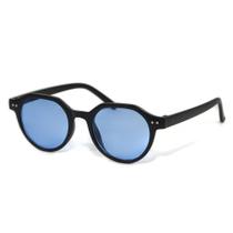 Óculos De Sol Hexagonal Unissex Da Moda Lentes Uv400 Com Case - Use Young