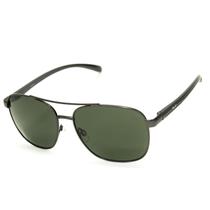 Óculos de Sol Heyan Masculino Quadrado Clássico Metal Lentes Polarizadas com UV400 HY077