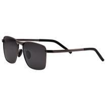 Óculos de Sol HROCH Modelo Milano, Polarizado UV400, Armação Metal, Lentes Policarbonato, Design Italiano