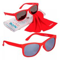 Óculos de sol Infantil Armação flexível Vermelho 11744 -Buba