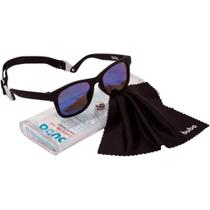 Óculos de Sol Infantil Com alça Preto Armação Flexível 11741 - Buba