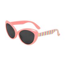 Óculos De Sol Infantil Criança Feminina Moda Para Passeio Praia +1 Estojo 1 Flanelinha Pimpolho Luxo