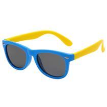 Óculos De Sol Infantil De Silicone Polarizado UV400 Flexível