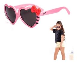 Óculos De Sol Infantil Feminino Coração Proteção Uv 400 - Bimport