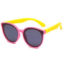 Óculos De Sol Infantil Flexível Gatinho Polarizado Uv400