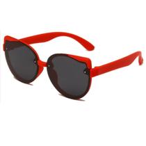 Óculos De Sol Infantil Flexível Polarizado Uv400 Feminino