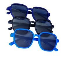 Óculos de Sol Infantil Flexível Quadrado Polarizado UV400