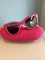 Óculos de sol infantil flexível Rosa - Teen kids TK709 lentes polarizadas