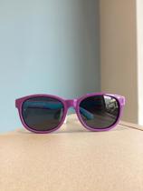 Óculos de sol infantil flexível roxo e azul lentes polarizadas - Teen kids TK 708