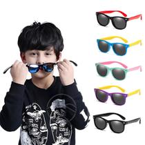 Óculos De Sol Infantil Moda Kids Criança Polarizado Flexível - Valera