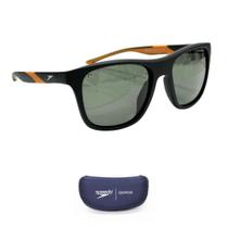 Óculos De Sol Infantil Speedo Ace 3 A12 Black Orange Polariz