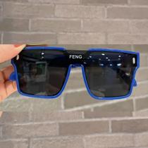 Óculos de Sol Infantil UV400 Plástico Quadrado Feng