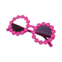 Óculos De Sol Infantis Com Armação Redonda Da Série Cute Daisy