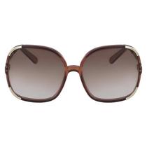 Óculos De Sol Injetado Chloé Myrte Ce719S - Marrom Óculos De Sol Injetado Chloé Myrte Ce719S - Marrom