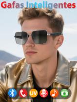 Óculos de sol inteligentes SACOSDING Bluetooth 5.4 Music Call AI Voice liga/desliga automaticamente