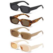 Óculos de sol JASPIN Y2K Óculos de sol retangulares UV400 para mulheres e homens Óculos de sol JASPIN Y2K Óculos de sol retangulares UV400 para mulheres e homens