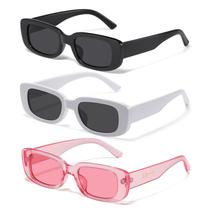 Óculos de sol JASPIN Y2K Óculos de sol retangulares UV400 para mulheres e homens Óculos de sol JASPIN Y2K Óculos de sol retangulares UV400 para mulheres e homens