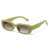 Óculos de sol JASPIN Y2K retangulares para mulheres e homens UV400 Retro Óculos de sol JASPIN Y2K retangulares para mulheres e homens UV400 Retro