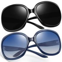 Óculos de sol Joopin Oversized Polarized UV400 para mulheres (pacote com 2) Óculos de sol Joopin Oversized Polarized UV400 para mulheres (pacote com 2)
