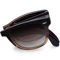 Óculos de sol Joopin Square Folding Polarized UV400 Brown