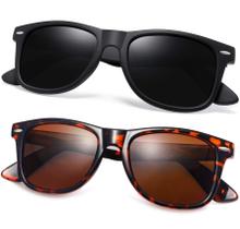 Óculos de sol Joopin Trendy Square Polarized UV400 para homens e mulheres Óculos de sol Joopin Trendy Square Polarized UV400 para homens e mulheres