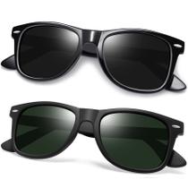 Óculos de sol Joopin Trendy Square Vintage Oversized Black G15 Óculos de sol Joopin Trendy Square Vintage Oversized Black G15