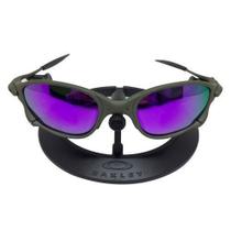 Óculos De Sol Juliet X Metal Lente Roxa Polarizado Uv400 - Solar