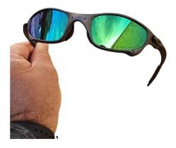 Oculos de Sol Juliet X-Metal Verde Claro Mago Espelhado Pinado DoubleXx Penny - TOPLUPAS