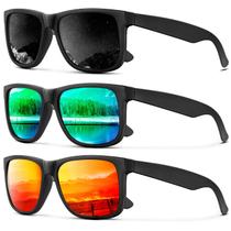 Óculos de sol KALIYADI Polarized UV400 Protection, pacote com 3