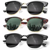 Óculos de sol KALIYADI Retro Classic Polarizados UV400 Unissex