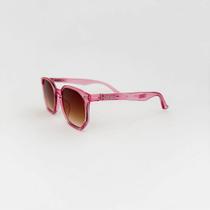 Óculos de Sol Kids Mini Magno Rosa Translúcido com Proteção UV400