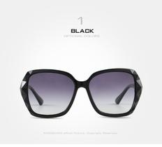 Óculos de Sol Kingseven Borboleta N7538 Preto e Dourado, Feminino