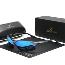 Óculos de Sol Kingseven Masculino Esportivo Polarizado UV400 Luxuoso