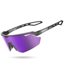 Óculos de sol Lamicall Sports Ultralight Polarizados UV400 Roxos Óculos de sol Lamicall Sports Ultralight Polarizados UV400 Roxos