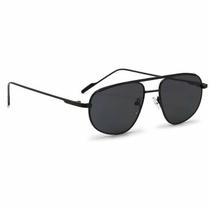 Óculos de sol lela joias 2w1456 c1 metal clássico - hastes em metal e lentes pretas Óculos de sol lela joias 2w1456 c1 metal clássico - hastes em metal e lentes pretas