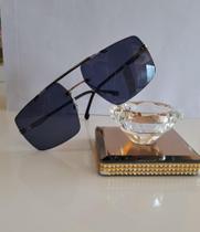 Óculos de sol lente quadrada