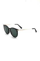 Óculos de sol Longchamp LO646S-001 preto/cinza para mulheres