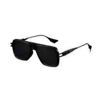 Óculos De Sol Luxuosos Estilo Punk UV400 Para Homens, Armação De Metal, Moda De Rua, Óculos