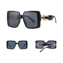 Óculos De Sol Luxuosos Oversized Para Homens E Mulheres, Lentes Gradientes Em Estilo Designer