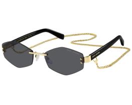 Óculos De Sol Marc Jacobs Contemporary Dourado MARC496/S AIR RHL-57 Óculos De Sol Marc Jacobs Contemporary Dourado MARC496/S AIR RHL-57