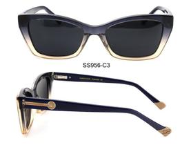 Óculos de Sol Marca Sabrina Sato SS956 - Retangular/Gatinho