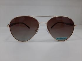 Óculos de Sol marrom modelo aviador