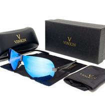 Óculos de Sol Masculino Aviador Polarizado Original Vinkin Óculos de Sol Masculino Aviador Polarizado Original Vinkin