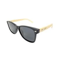 Óculos de Sol Masculino Bambu Polarizado UV400 Pistache M46