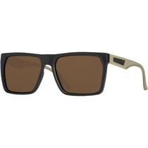 Óculos de Sol Masculino Com Proteção UV 400 Polarizado Visão Confortável Cor Marrom E Bege Moderno Elegante Rosto Médio a Largo Village Heaven 1415 C5