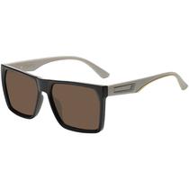 Óculos de Sol Masculino Com Proteção UV 400 Polarizado Visão Confortável Cor Marrom E Bege Moderno Elegante Rosto Médio a Largo Village Heaven 1415 C5 Óculos de Sol Masculino Com Proteção UV 400 Polarizado Visão Confortável Cor Marrom E Bege Moderno Elegante Rosto Médio a Largo Village Heaven 1415 C5