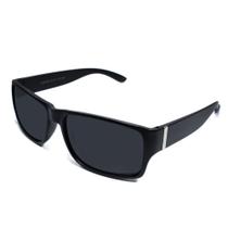 Óculos de Sol Masculino Emborrachado Brilhante Proteção Uv400 Envio Imediato