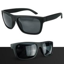 Óculos De Sol Masculino Escuro Original Proteção Uv Vintage Quadrado Moda Tendência - Orizom